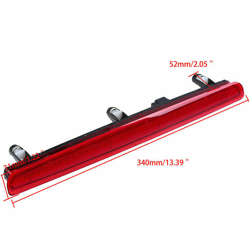 Red Rear 3rd Lamp Third Brake Light For VW Transporter Campmob. Typ2 2010-2011