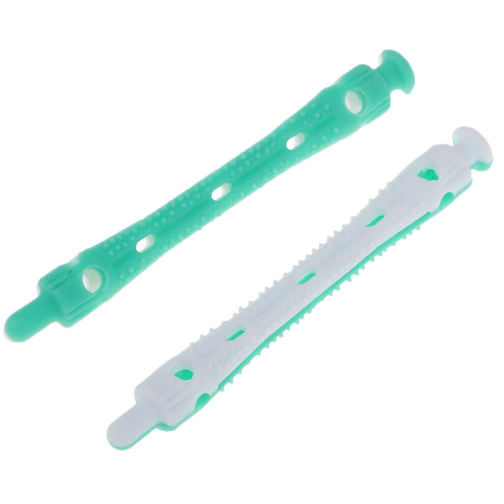 36Pcs Non-Slip Perming Rods Rollers Perm Curlers for DIY Waves Hair Rods
