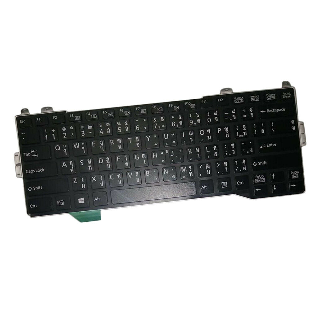 Laptop Keyboard Thai Black for Fujitsu S904 S935 T935 U904 Laptop Keyboard