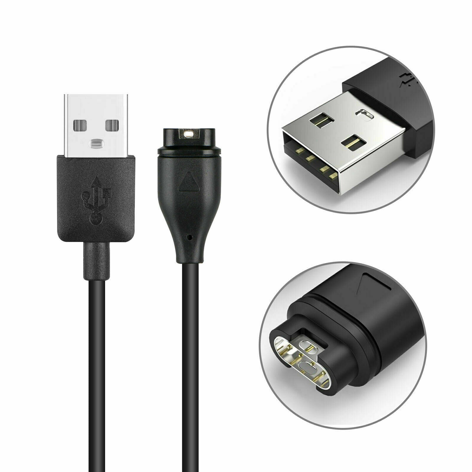 USB Charger Charging Cable for Garmin Fenix 5/5S/5X Vivoactive 3 Vivosport Watch