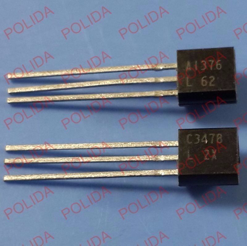 1pair or 2PCS Transistor NEC TO-92 2SA1376/2SC3478 A1376/C3478