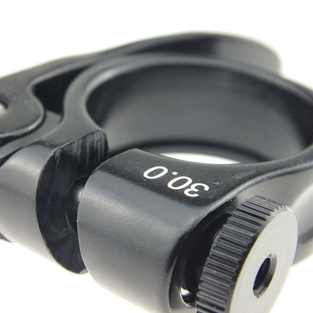2Pcs 30mm Bike Seat Post Clamp Collar for 25.4/27.2mm Bicycle Seat Post Tube