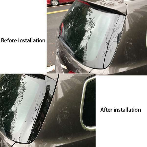 Car Rear Window Side Spoiler Spoiler Canard Canards Splitter for Passat B7 WR2G6