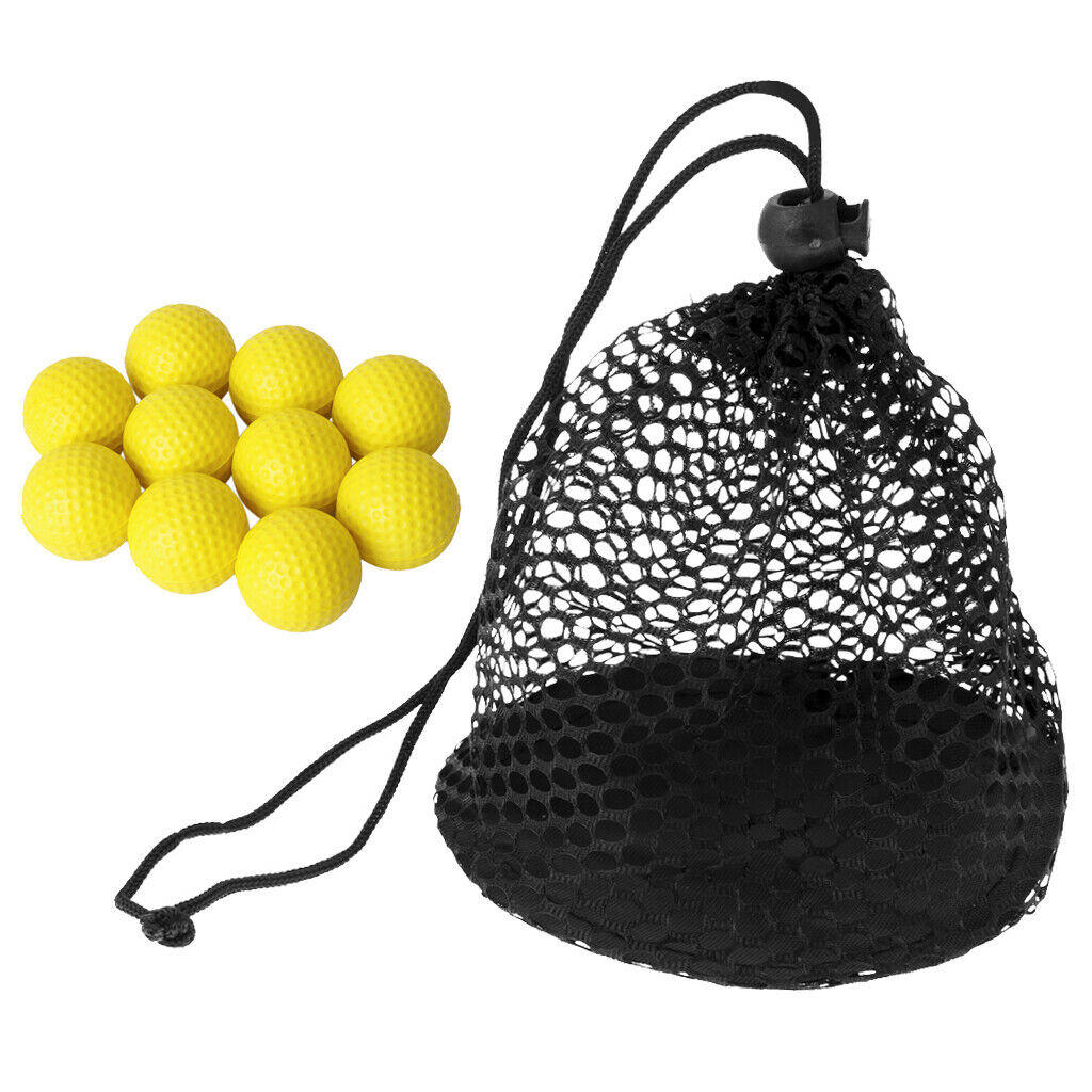 10 Pieces Soft Foam Golf Foam + Nylon Nylon Fillets Golf 25 Ball Storage Bag