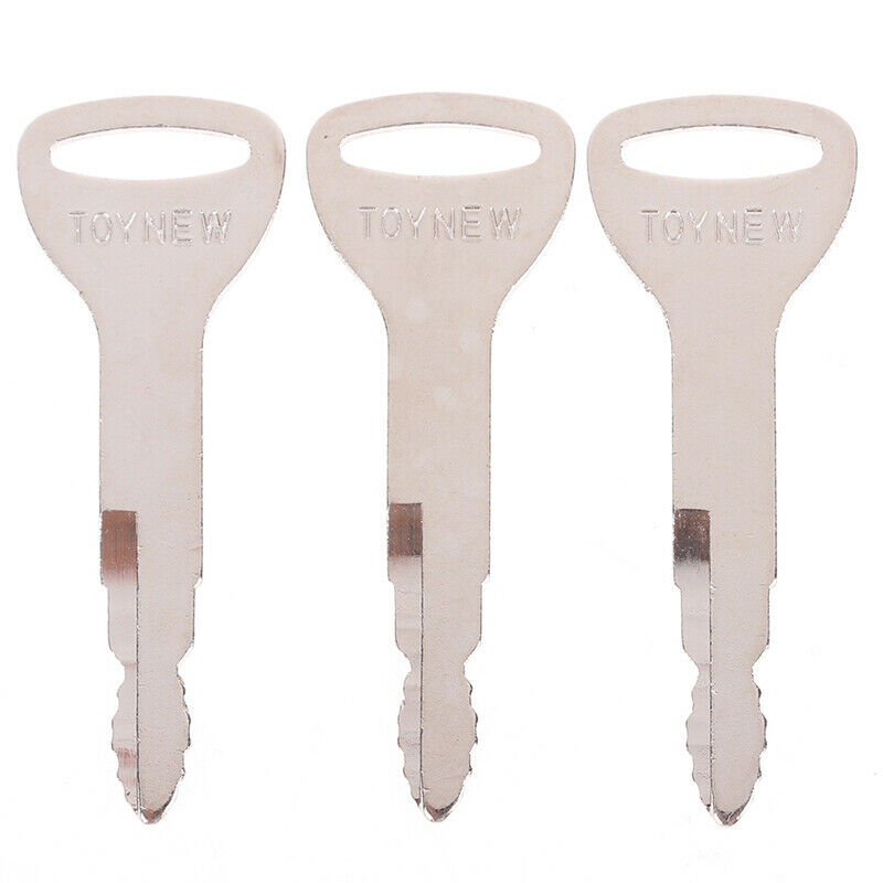 3x Equipment Forklift Ignition Keys Style replaces pt # A62597  .l8