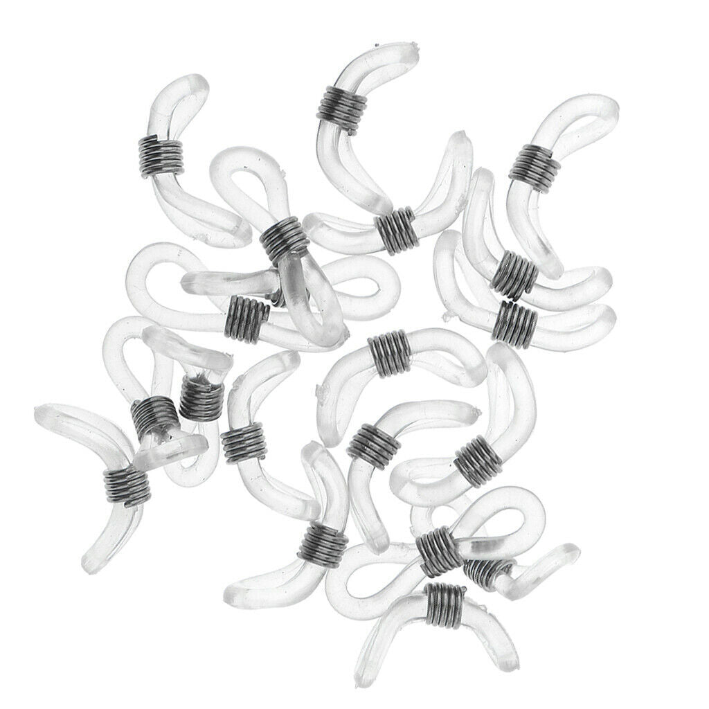 40pcs New Handmade Eyeglasses Holder Both Looped Rubber Ends Cord Connector