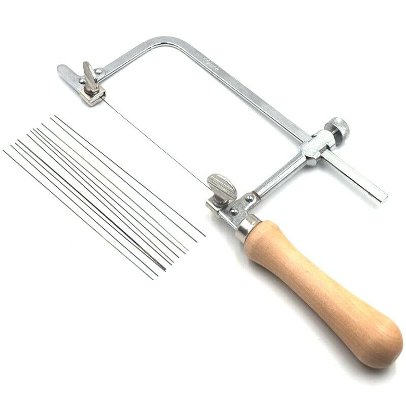 Professional Adjustable Saw Bow Wooden Handle Of Jewelry Hand Tools Saw Fram NC