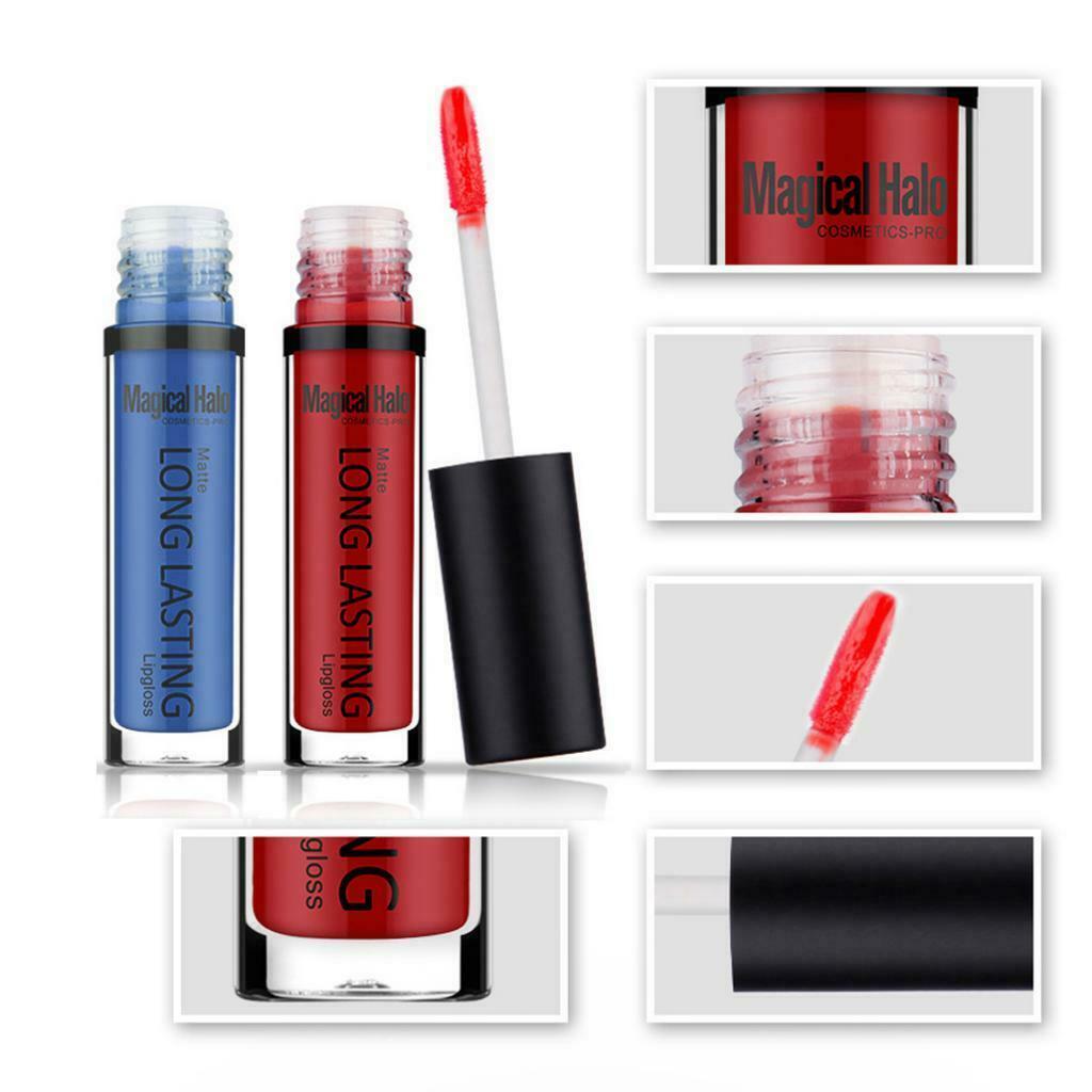 Matte Velvet Makeup Lip Gloss Liquid Lipstick Non-sticky Lip Stick #09