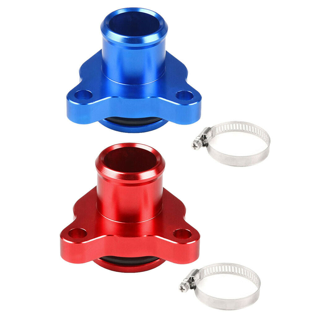 2pcs Red & Blue Water Hose Fitting for BMW 335i 525xi 528i 530i 530xi 535i