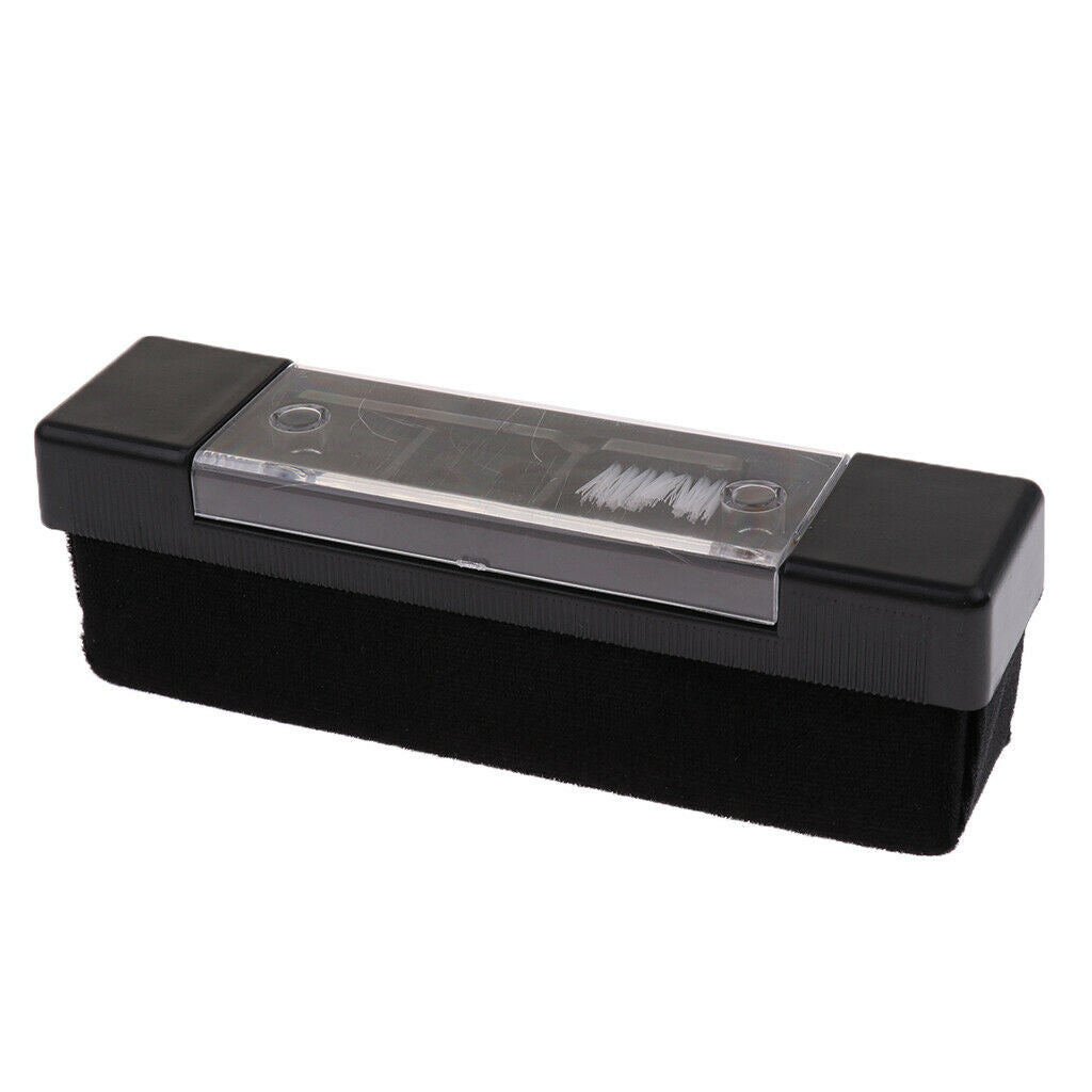 Black Plastic Record Cleaner Cleaning Kits for Vinyl Records Turntable