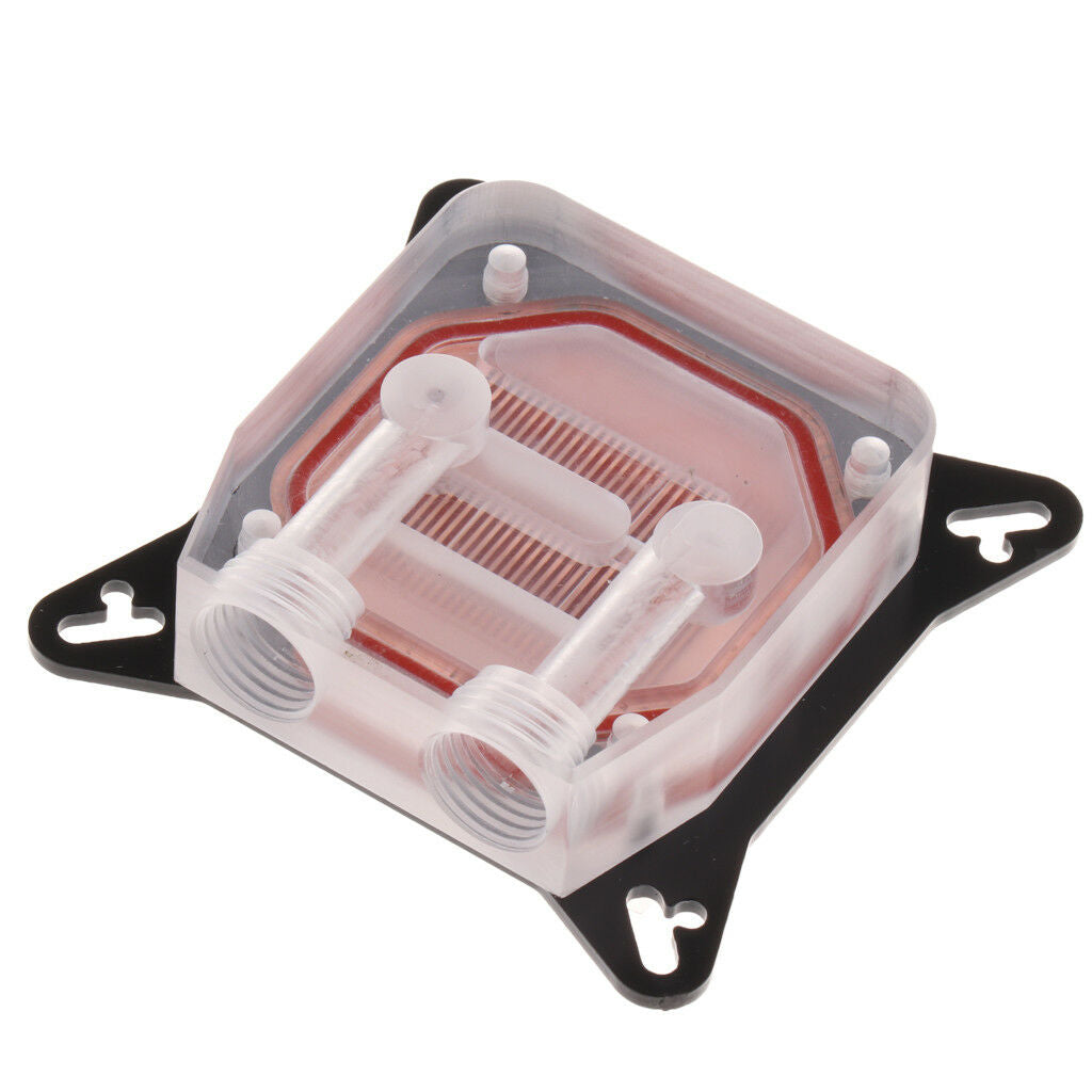 Acrylic Universal 52-63MM Pitch GPU Water Cooling Block   Cooler