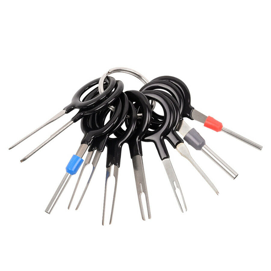 19pcs ATV DirtBike Terminal Removal Electrical Wire Connector Pin Extractor Tool