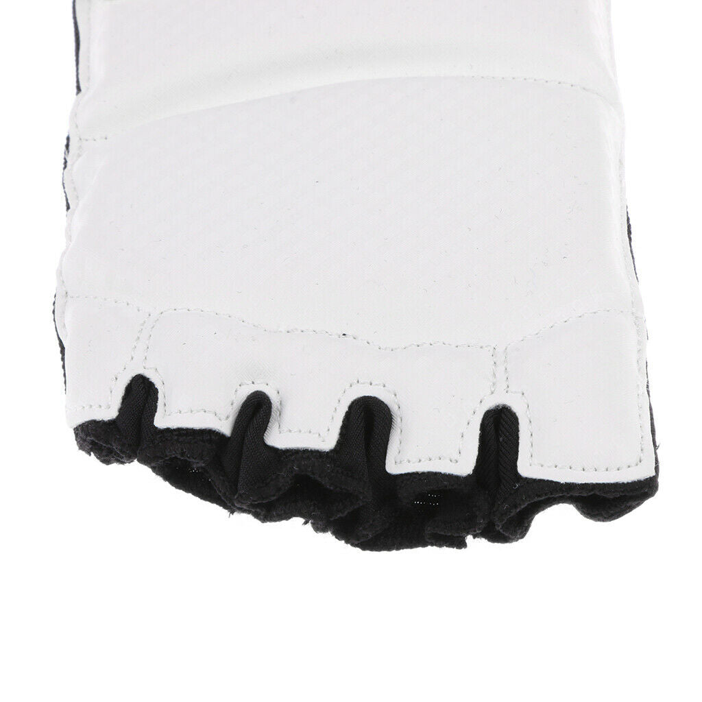 Taekwondo Karate Foot Protector Instep Guards Kickboxing MMA Sparring Gear - L