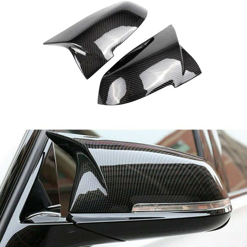 Carbon Fiber Car Rearview Mirror Cover Side Mirror Cap Replacement For- F20 Q5B5