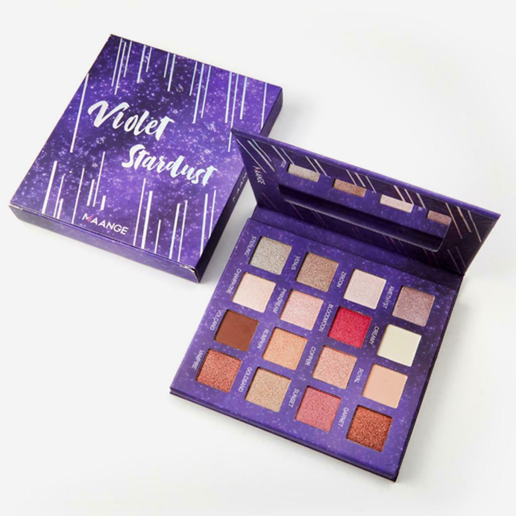 16 Colors Glitter Natural Earth Tone Eyeshadow Palette Eye Shadow 01
