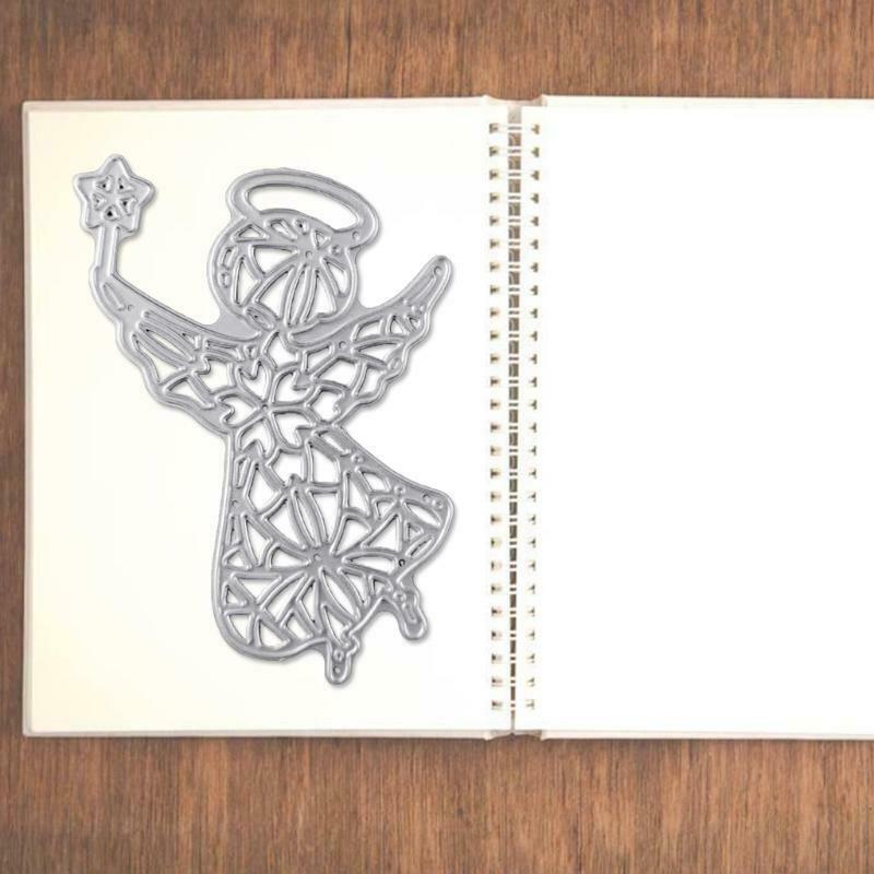 Hollow Angel Metal Cutting Dies Stencil DIY Scrapbook Album Paper Card Template