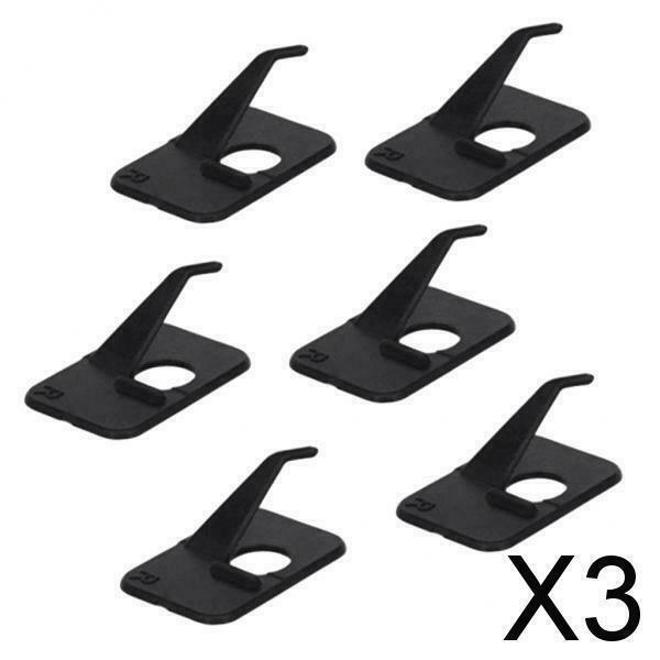 3X Set of 6 Arrow Rest Archery Recurve Bow Targeting Accessory Right Hand