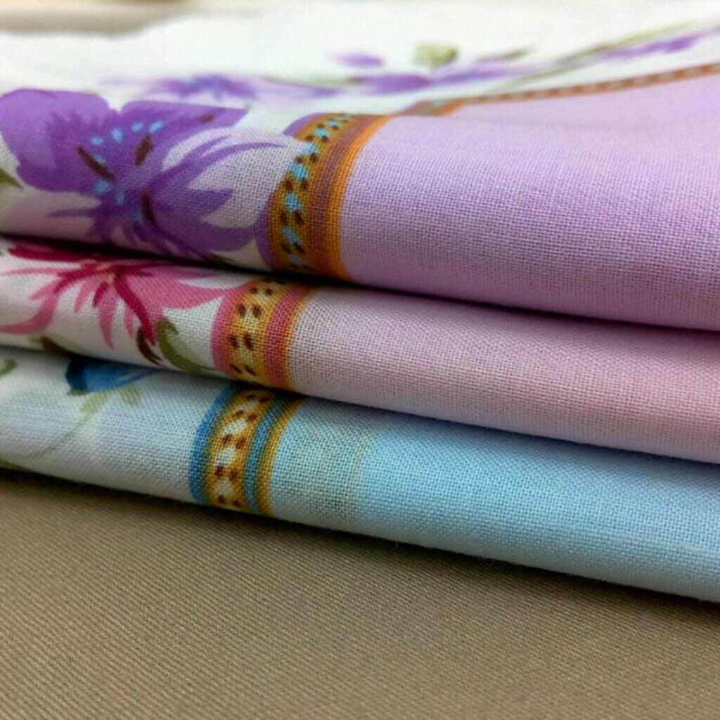 12pack Classic Pure Cotton Handkerchiefs Square Wedding Hankie Towel 43x43cm
