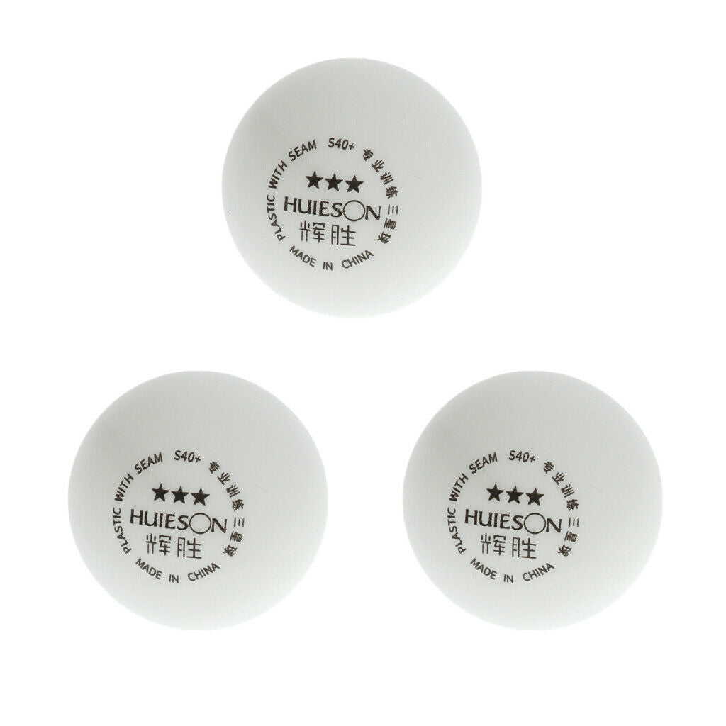 3pcs Practice   Pong Balls Beer Pong, Carnival Games, Table Tennis 40mm