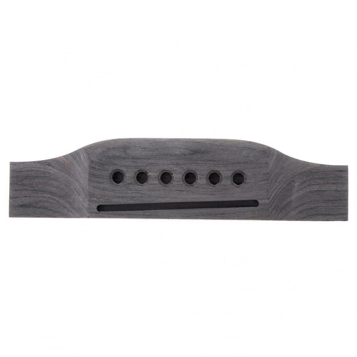Rosewood Acoustic Guitar Bridge+Bridge Pins Saddle Nut Saddle for 40 41'' Guitar