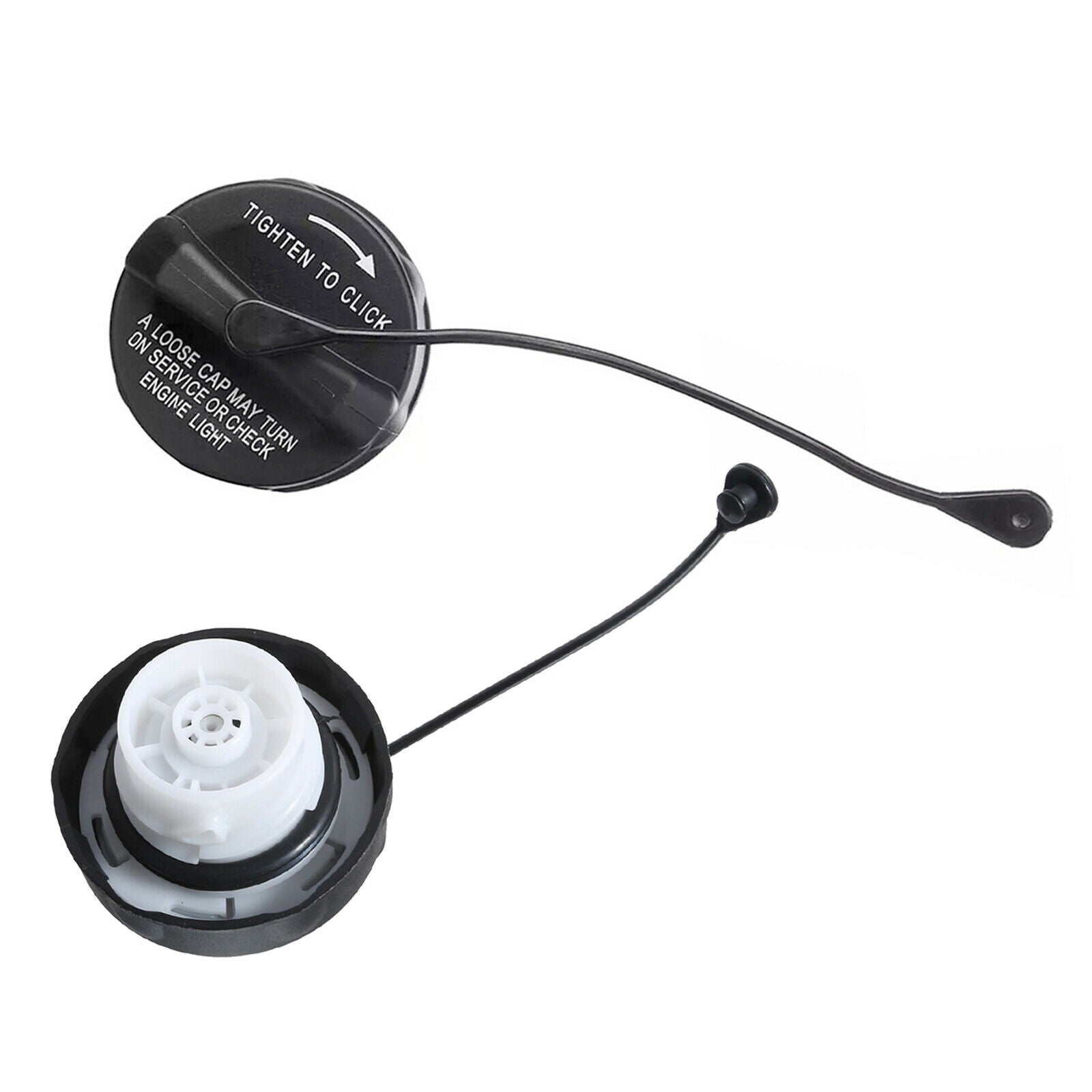 Black Fuel Tanks Cap 52124512AA Chrysler For Dodge Jeep Gas Cover