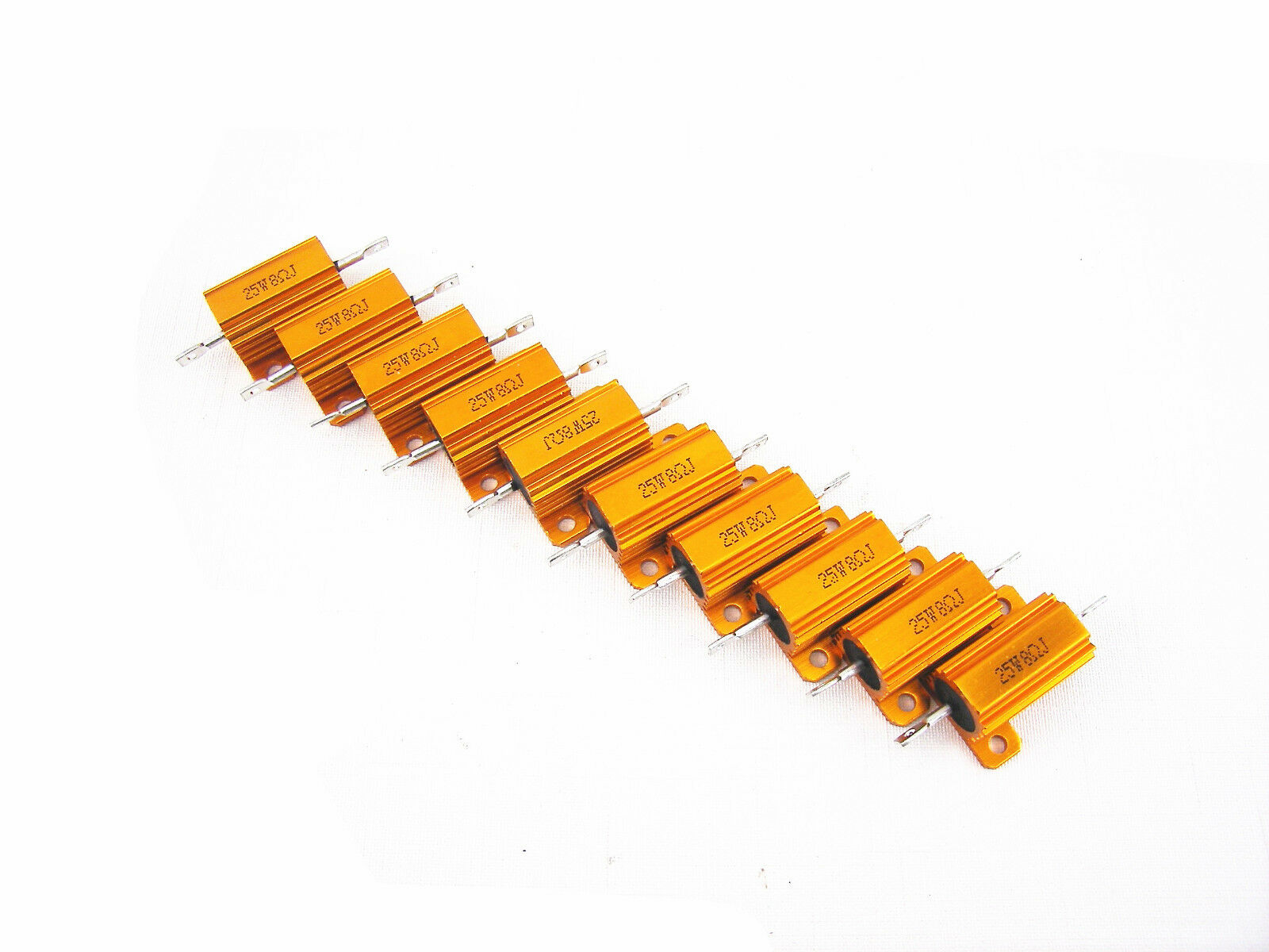 10x Auto LED Bulb Turn Signal Load Resistor 25W 8-Ohm Fix Error Fast Flash Blink