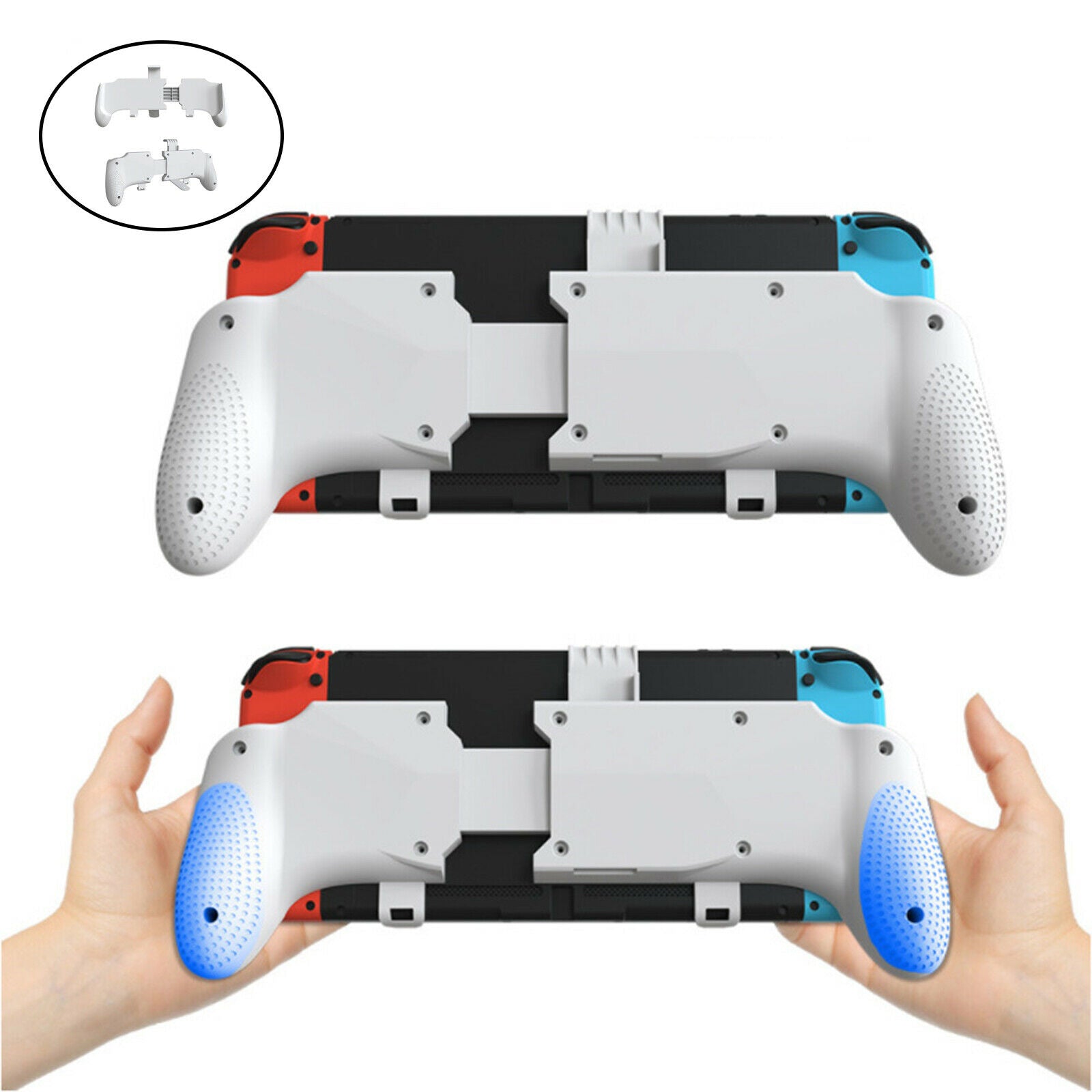 Detachable Handheld Hand Grip Case Protective Grip Case for Switch Lite/OLED