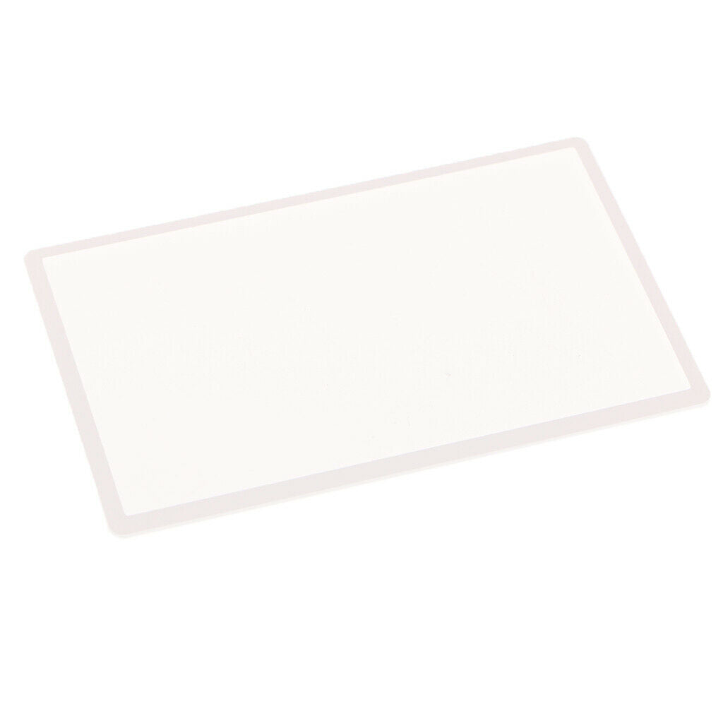 Top Screen Lens Plastic Cover Frame Replacement Part for   2DS White