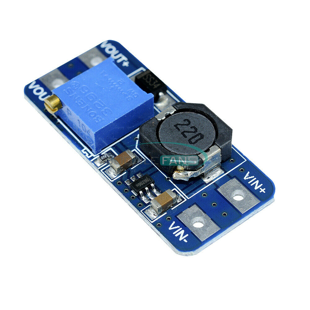 2PCS DC-DC MT3608 Step Up Power Apply Module Booster 2A Power Module For Arduino