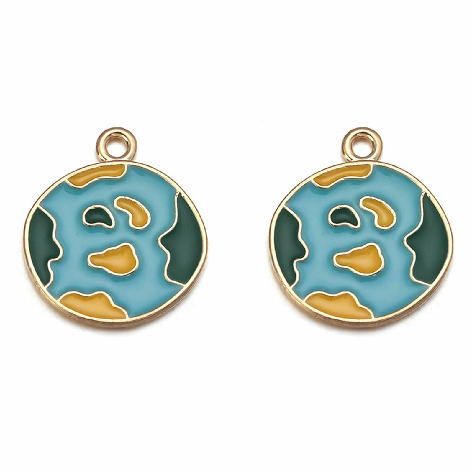 20 Pieces Alloy Cute Charms Space Styles Pendants for Earring Jewelry Making