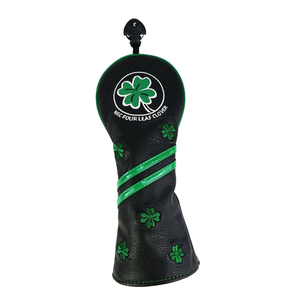 Waterproof Premium Golf Club Head Cover Golfer Headcover with No.Tag Sleeves
