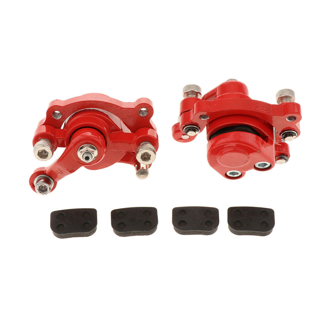 Orange Disc Brake Calipers for Pocket Bike,Mini Dirt ATV,Scooter