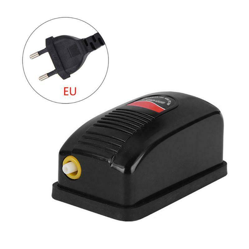 Energy Efficient Aquarium Oxygen Fish Air Pump Mini Ultra Silent Aerator EU Plug