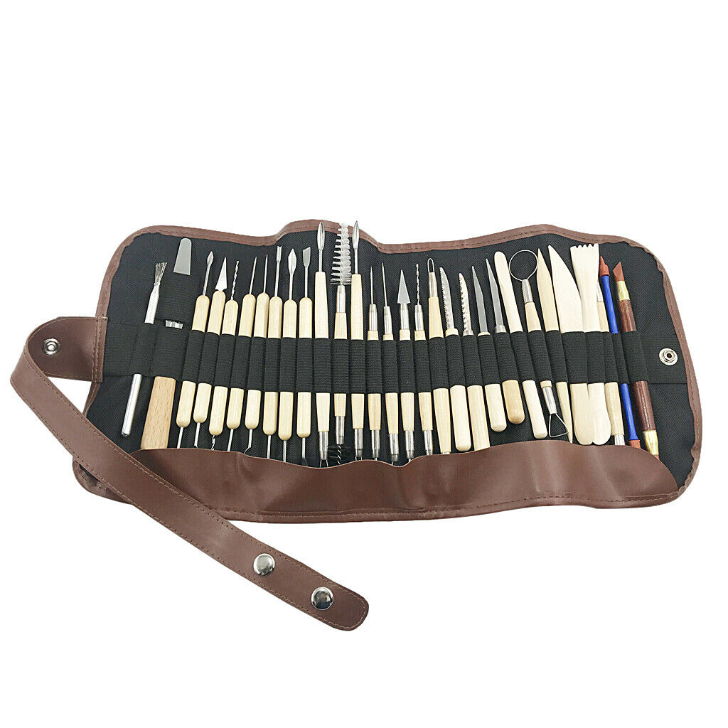 30pcs clay sculpting tools set ceramic fashion modeling kit for beginners