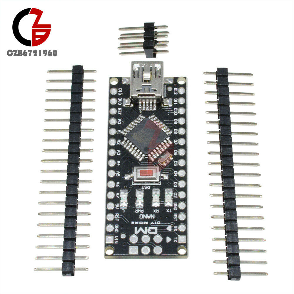 5PCS Nano V4.0 V3.0 Mega328 5V 16M Mini USB Microcontroller Board PL2303 Arduino