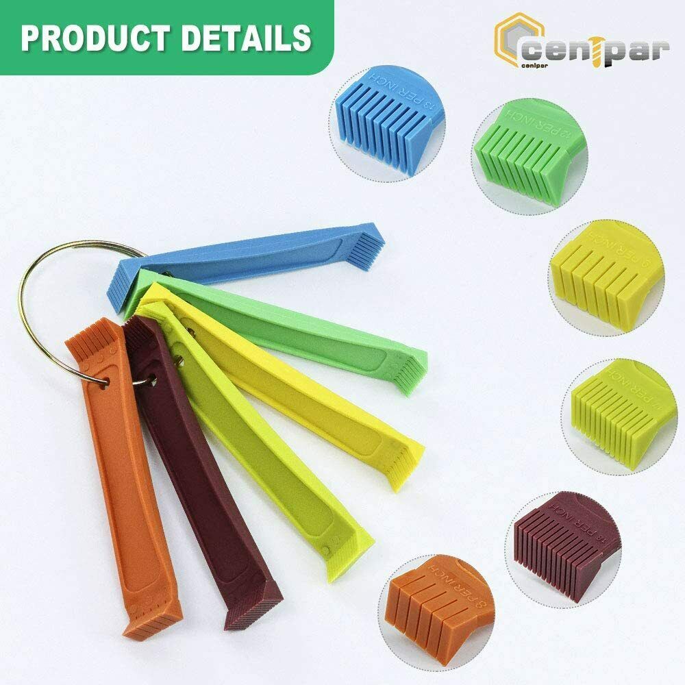 Cleaning Brush Coil Condenser fit with Air Conditioner FCR6 Ring Fin Comb Set