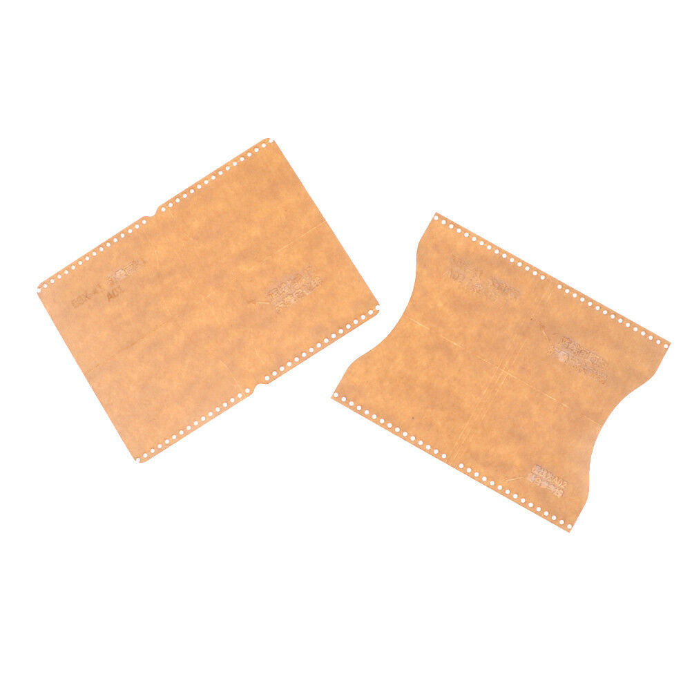 2pcs Acrylic Clear Craft Pattern Template Tool For Leather Wallet Bag Craf.l8