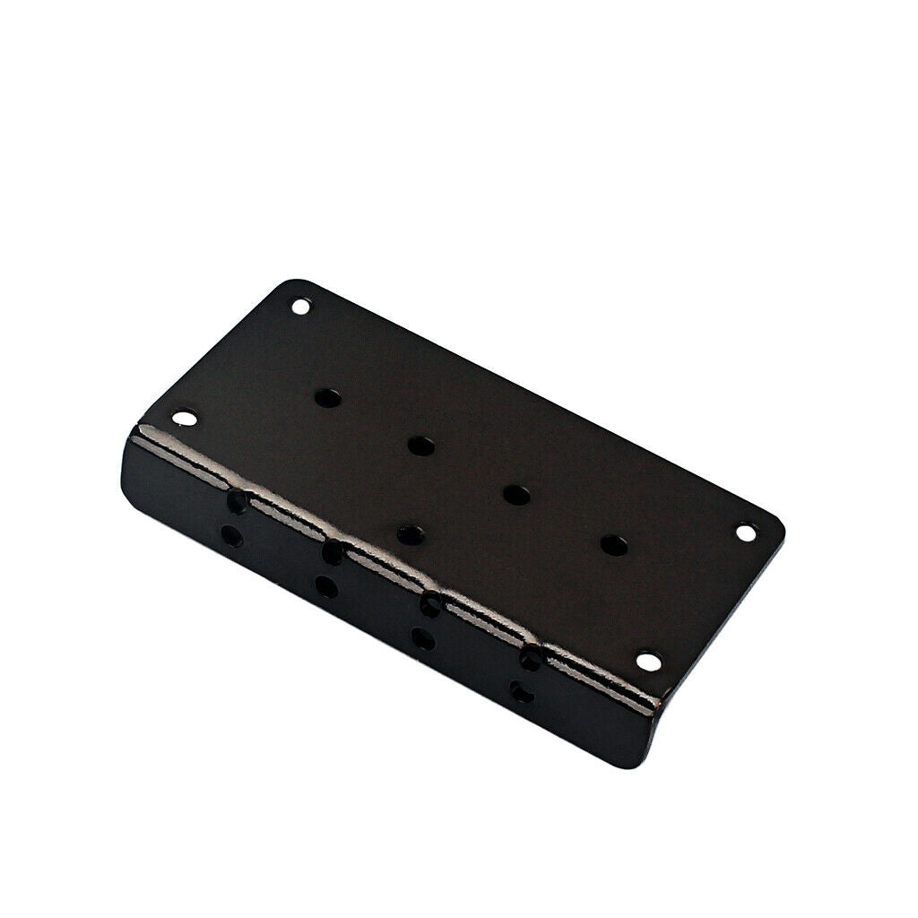 Practical Black Bridge Baseplate Base for Bass Guitar 4 String Accessory