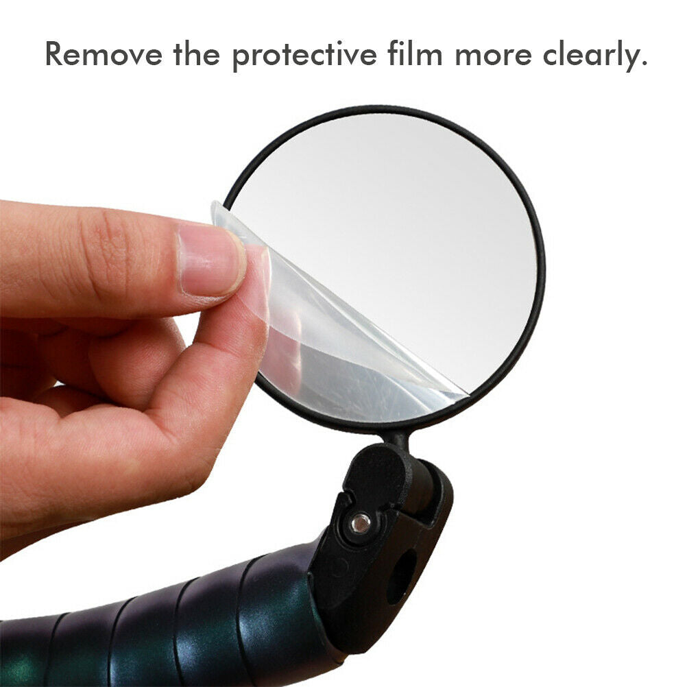 For Road Mountain Bikes Foldable Bike Mirror Adjustable Bike Rear View Mirror