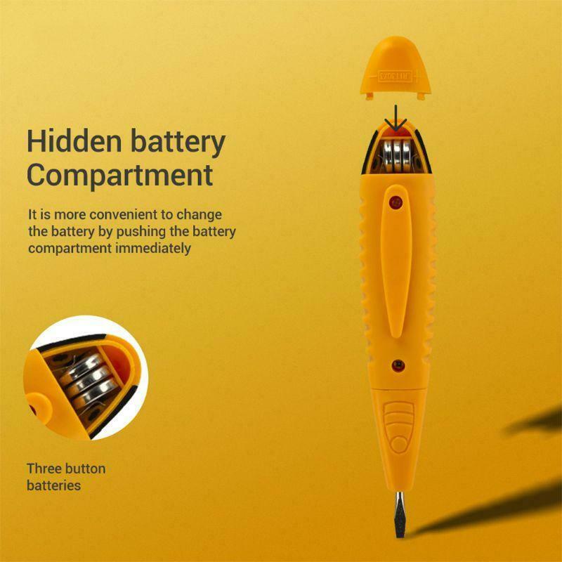 Contact Tester Pen AC Voltage Detectors Meter Volt Current Electric Test Pencil