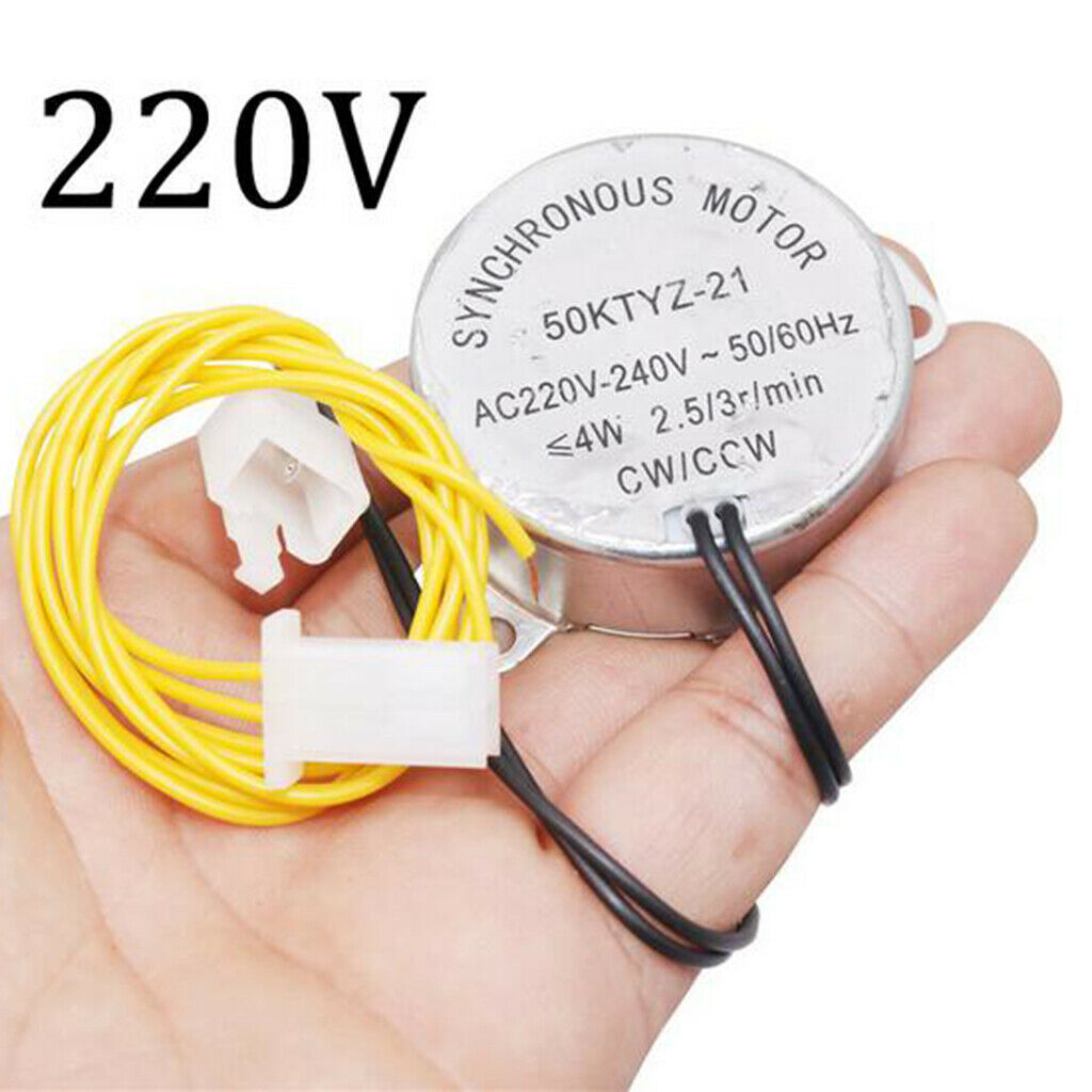 Incubator Automatic Turning Synchronous Motor AC 220 Volt 2.5 / 3r / min