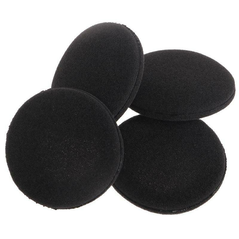 2 Pairs Replacement Soft Sponge Ear Pads Covers For Headphone Headset 45MM/60MM