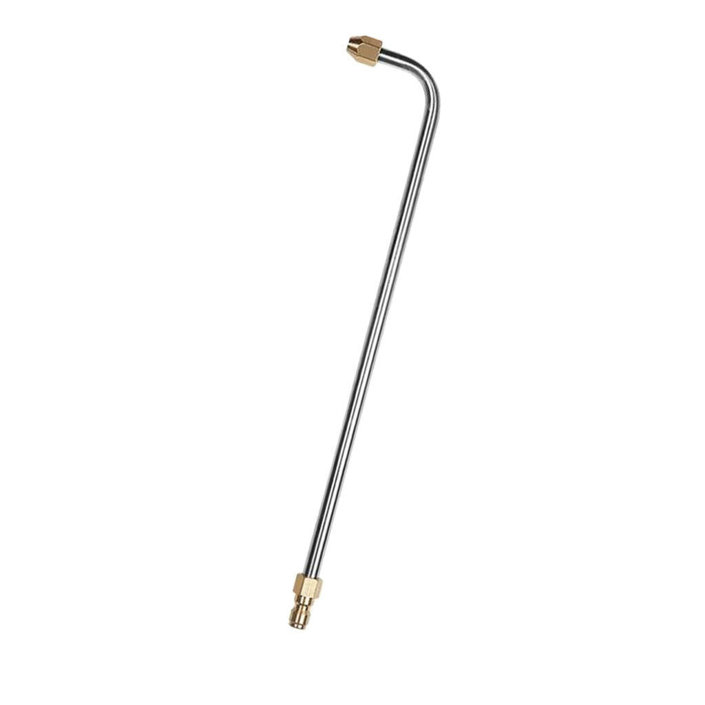 Angled Lance Extension Pressure Washer Nozzle Lance Car Cleaning Wand 34cm