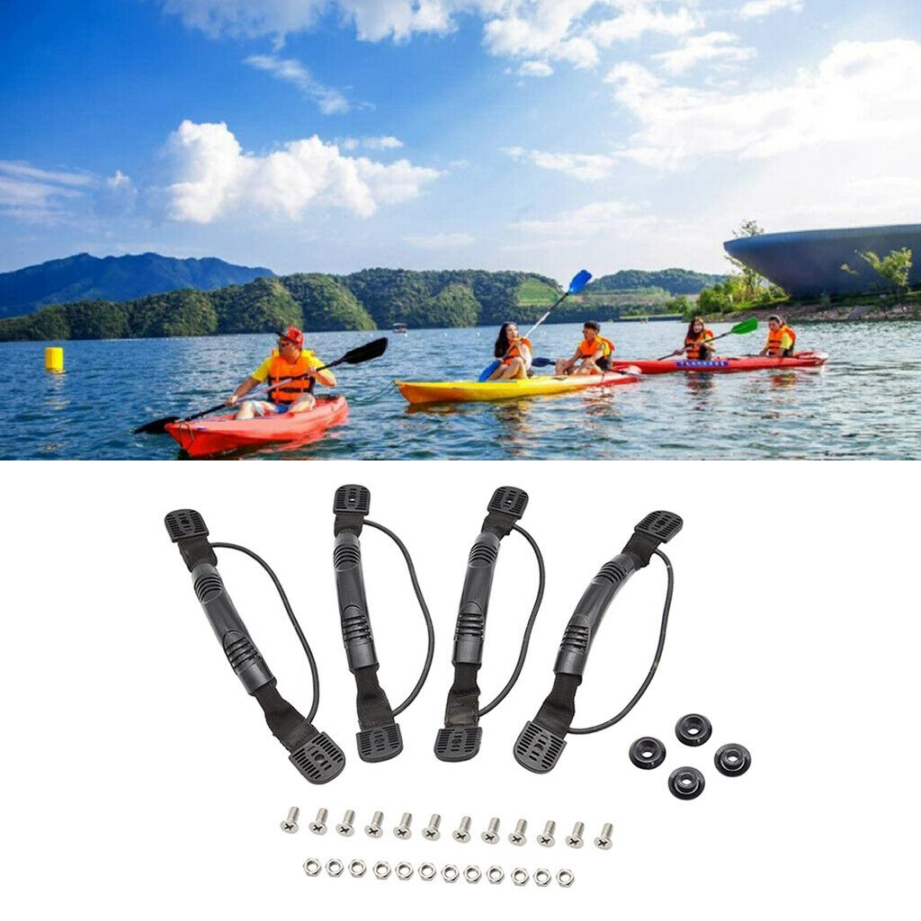 Durable Kayak Carry Handles with Canoe Fishing Boat Replacement Holder for