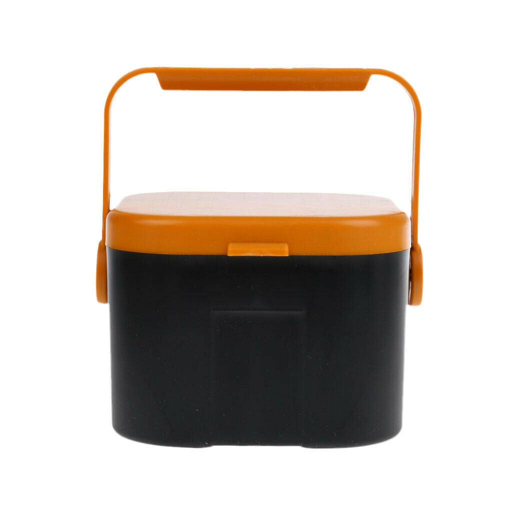 Plastic Fishing Live Lures Bait Box Double Layers Earthworm Worm Tackle Box