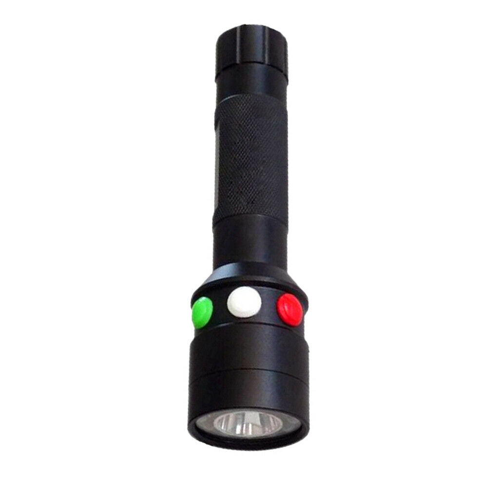 2xLED Multifunctional Flashlight 3 Colors Three-color Lamp Insert