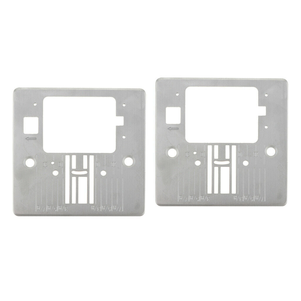 2PCS NEEDLE THROAT PLATE Q60D FOR SINGER 4423 4432 5511 DOMESTIC SEWING MACHINE