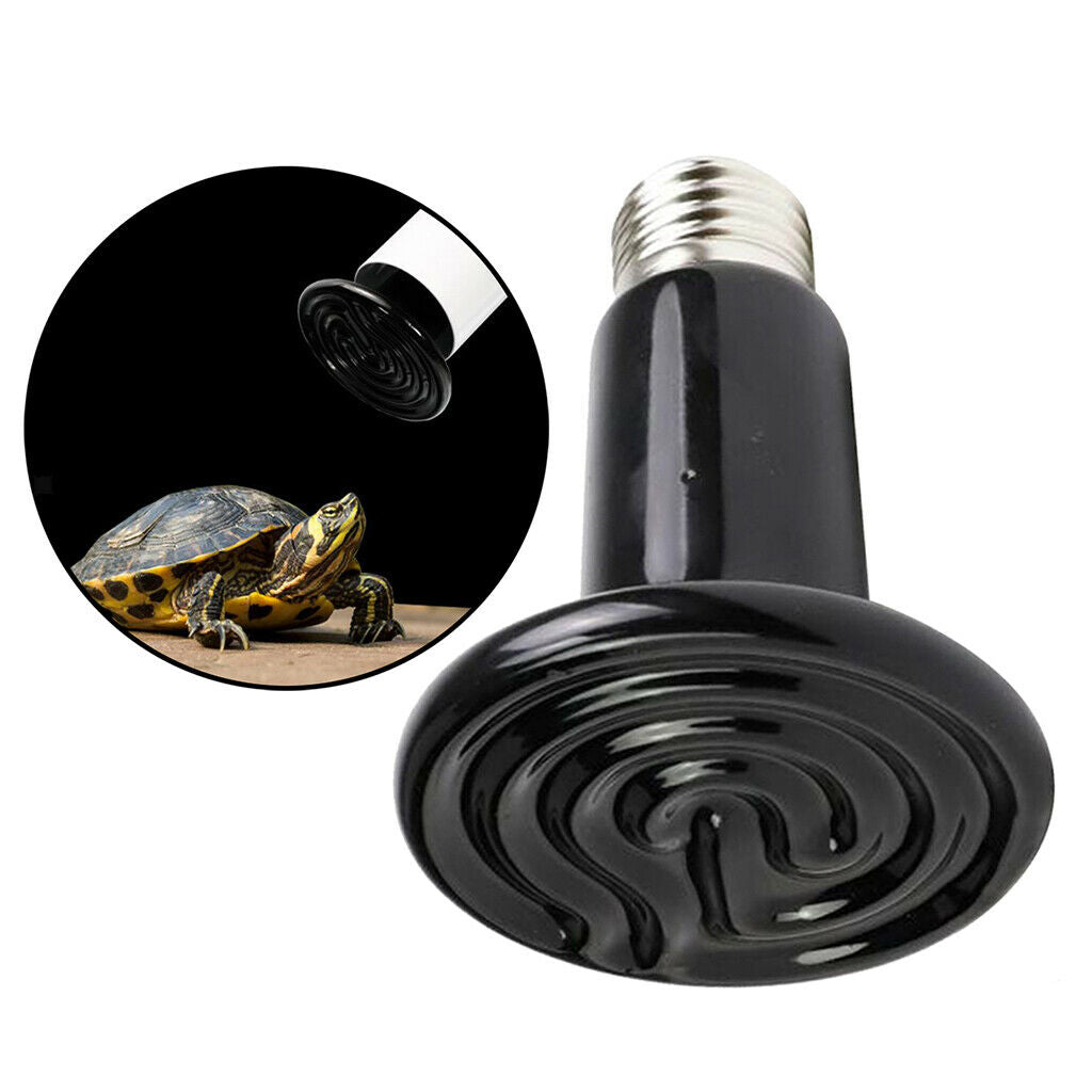 Reptile Lamp 220V Ceramic Reptile Heater Blub Fixture 25W 50W 200W 75W