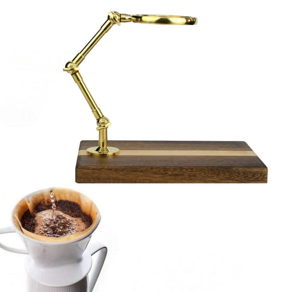 Manual Tea Coffee Dripper Stand Coffee Filter Brewing for Home Kitchen