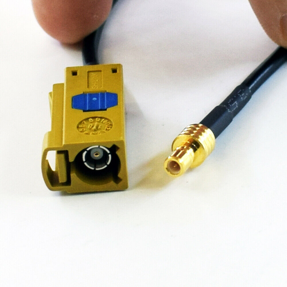 1pc Fakra Female K to SMB Male Radio Extension Cable 6" for XM Sirius Satellite